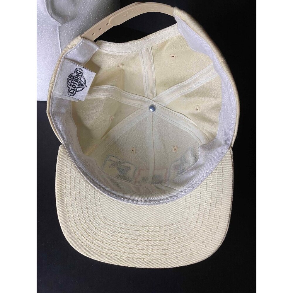Vtg Acme Looney Tunes Snapback Hat Bugs Taz Wile E. Coyote Cap Golf Y2K USA 1991 - Picture 6 of 7